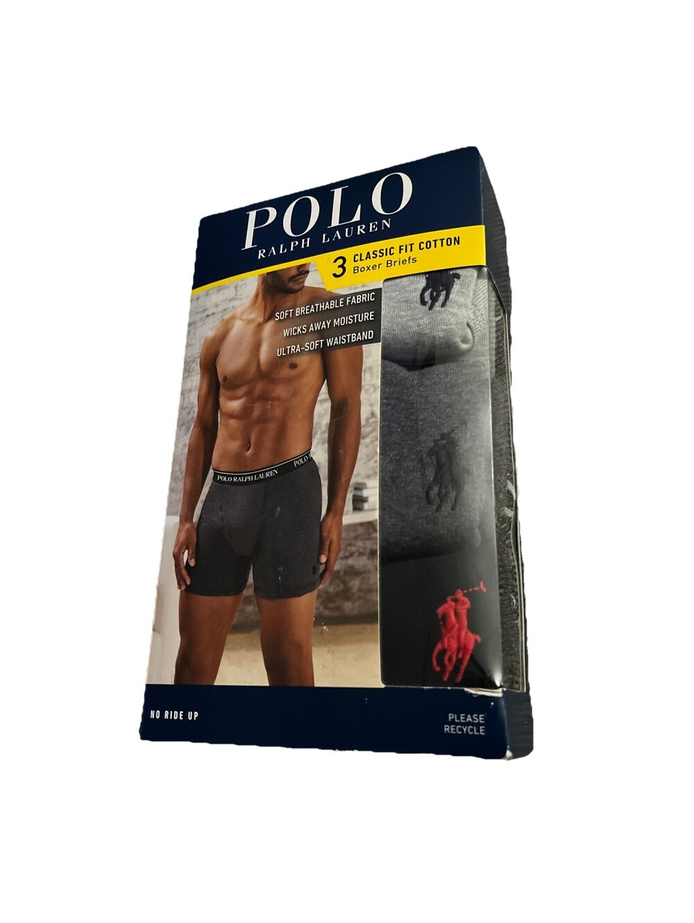 Polo Ralph Lauren Classic Fit Cotton Boxer Briefs Multicolor Size Large